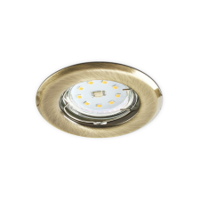 Kobi Süllyesztett GU10 halogén süllyesztett spotlámpa, patina, kerek, Kobi világítás