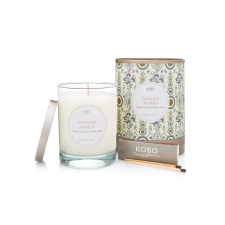 Kobo Motif Orange Amber Candle illatgyertya (11oz / 312g), gyertya