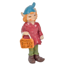  Kobold táskával poly 9cm dekorációs kellék