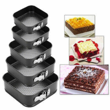 Kocka Tortaformakészlet 5 darab sütés és főzés