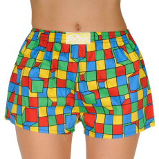  Kockák art női boxeralsó Styx klasszikus gumival (K959) S