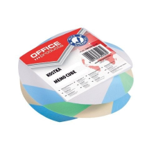 Kockatömb 83x83mm, 35mm, DOX, ragasztott színes csavart jegyzettömb