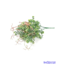  Kócos műzöld csokor 36 cm dekorációs kellék
