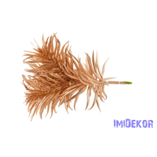  Kócos pozsgás pick 17cm - Arany dekorációs kellék