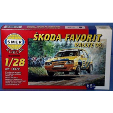 Škoda Favorit Rallye 96 építőkészlet kreatív és készségfejlesztő