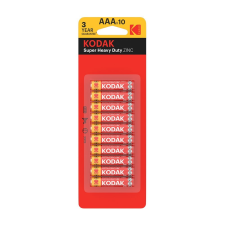  Kodak Extra Zinc Féltartós Mikro Elem AAA (1,5V) B10raktáron speciális elem