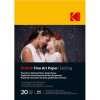 Kodak Fine Art fotópapír - Etching effect 210g, A4, 21x29,7cm, 20db (SB9724)