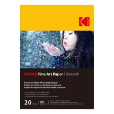 Kodak Fotópapír KODAK Fine Art Smooth A/4 230g 20 ív/csomag fotópapír