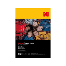 Kodak High Gloss 180g A4 25db Fényes Fotópapír KO-9891624 fotópapír