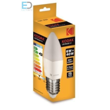  KODAK LED CANDLE C37 E27 6W (40W) 480LM DAY-LIGHT 30416239 világítás