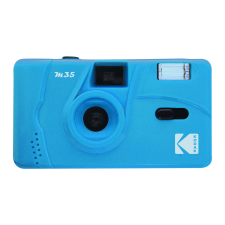 Kodak M35 analóg filmes fényképezőgép, 35 mm filmhez (kék) fényképező