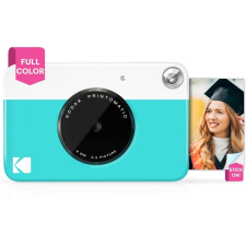 Kodak printomatic instant fényképezőgép, zink 2x3" papírméret, kék ko-rodomaticbl fényképező