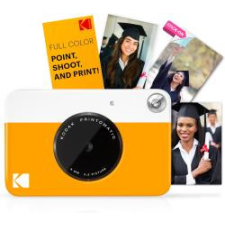 Kodak Printomatic instant fényképezőgép, Zink 2x3" papírméret, sárga (KO-RODOMATICYL) fényképező