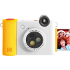 Kodak Smile+ instant fényképezőgép, mobilnyomt. fehér sárga
