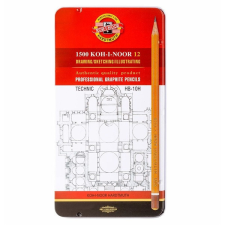 KOH-I-NOOR 1502/2 fémdobozos grafitceruza Art szett ceruza