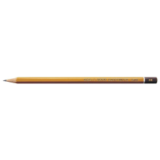 KOH-I-NOOR Grafitceruza, 4B, hatszögletű, KOH-I-NOOR &quot;1500&quot; ceruza