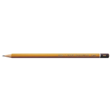 KOH-I-NOOR Grafitceruza, 8B, hatszögletű, KOH-I-NOOR &quot;1500&quot; ceruza