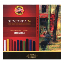 KOH-I-NOOR Olajpasztell kréta,  "Gioconda 8114/24", 24 különböző szín pasztellkréta