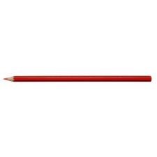 KOH-I-NOOR Színes ceruza, hatszögletű, KOH-I-NOOR &quot;3680, 3580&quot;, piros színes ceruza