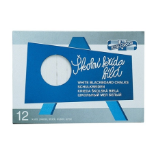 KOH-I-NOOR szögletes fehér táblakréta (12 db/doboz) kréta
