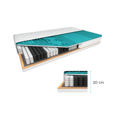 Kókusz matrac COCO MAXI 20 cm 140 x 200 cm Matracvédő: Matracvédővel ágy és ágykellék