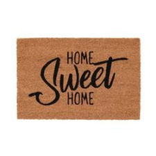  Kókuszrost lábtörlő "Home Sweet Home" felirattal, 60x40cm (701-217 - RB283) lakástextília
