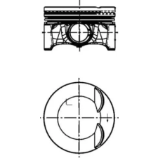 KOLBENSCHMIDT dugattyú 40247620 autóalkatrész
