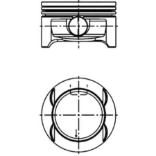 KOLBENSCHMIDT dugattyú 40384620 autóalkatrész