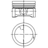 KOLBENSCHMIDT dugattyú 99455600