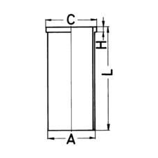 KOLBENSCHMIDT hengerpersely KOLBENSCHMIDT 88588190 autóalkatrész