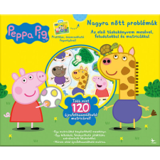Kolibri Gyerekkönyvkiadó Kft Peppa malac: Nagyra nőtt problémák - Táskakönyv - Az első táskakönyvem mesével, feladatokkal és matricákkal gyermek- és ifjúsági könyv