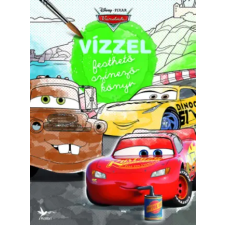 Kolibri Gyerekkönyvkiadó Kft Vízzel festhető színezőkönyv - Verdák egyéb könyv
