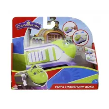 Kolibri Játék Chuggington - Pop&amp;Transform Átalakuló Koko Mozdony játékfigura