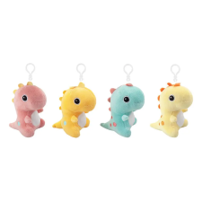 Kolibri Játék Plüss dínós kulcstartó, 12 cm, 4 féle plüssfigura