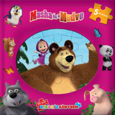 Kolibri Kiadó Az első kirakóskönyvem - Mása és a Medve - 5 db kirakóssal gyermek- és ifjúsági könyv