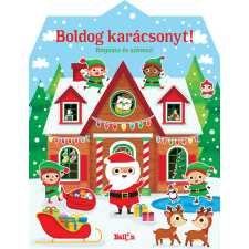 Kolibri Kiadó Boldog karácsonyt! – Ragassz és színezz! gyermekkönyvek