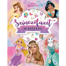 Kolibri Kiadó Színezőfüzet tetkókkal - Disney Hercegnők gyermek- és ifjúsági könyv