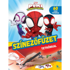 Kolibri Kiadó Színezőfüzet tetkókkal - Póki és csodálatos barátai gyermek- és ifjúsági könyv
