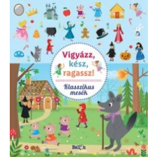 Kolibri Kiadó Vigyázz, kész, ragassz! - Klasszikus mesék kreatív és készségfejlesztő