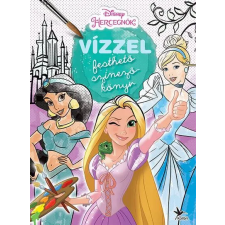 Kolibri Kiadó Vízzel festhető színezőkönyv: Disney hercegnők gyermek- és ifjúsági könyv