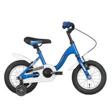  Koliken 12″ Lindo kerékpár, kék-fehér, kontrás gyermek kerékpár