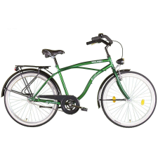 KOLIKEN Cruiser férfi Városi Kerékpár 26&quot; #zöld city kerékpár