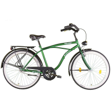 KOLIKEN Cruiser férfi Városi Kerékpár 26" #zöld city kerékpár