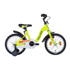 KOLIKEN Koliken 16″ Lindo kerékpár, zöld-narancs, kontrás gyermek kerékpár