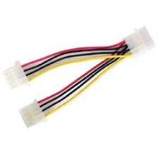 Kolink 1 molex female -> 2 molex male tápkábel (4040849506840) kábel és adapter