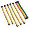 Kolink Core Adept tápkábel hosszabbító szett - Rainbow (COREADEPT-EK-RBW)