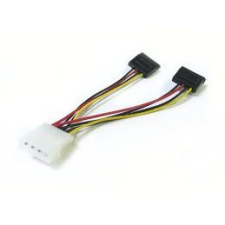 Kolink S-ATA*2 tápátalakító (KKTSAP15241) (KKTSAP15241) kábel és adapter