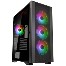 Kolink Stronghold Prism RGB TG fekete számítógép ház