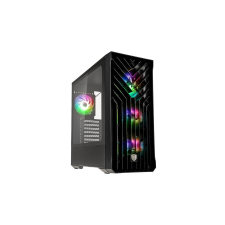Kolink UNITY CASCADE ARGB Midi Tower Black számítógép ház