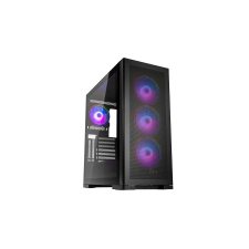 Kolink UNITY MESHBAY ARGB computer case Midi Tower Black számítógép ház